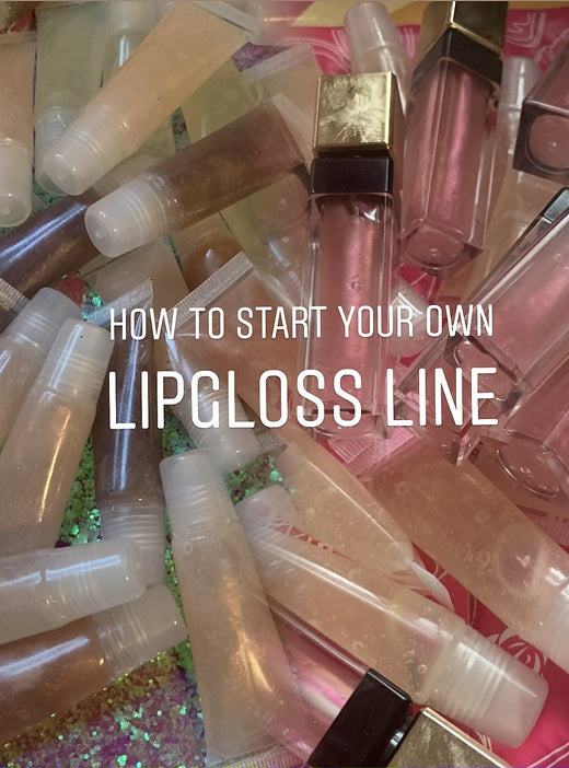 Launch your lipgloss line (Pre-filled tubes)