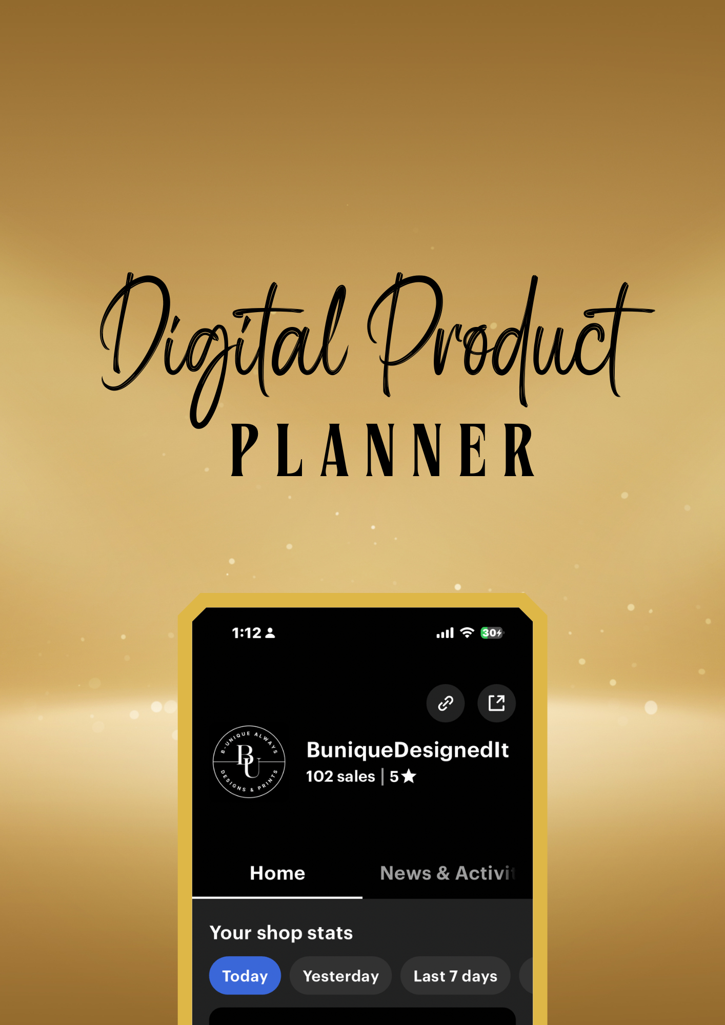 Digital Product Planner