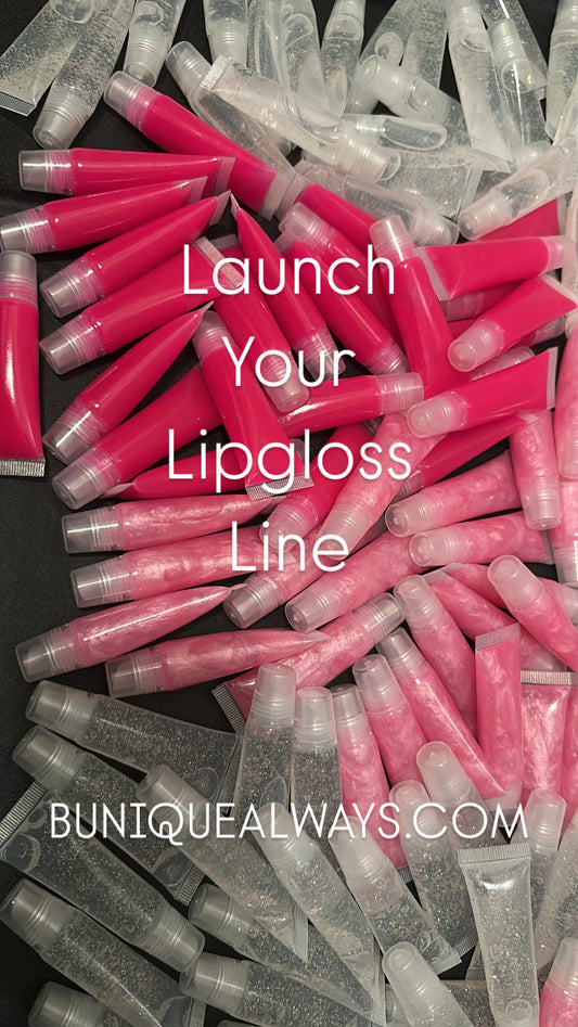 Launch your lipgloss line (Pre-filled tubes)