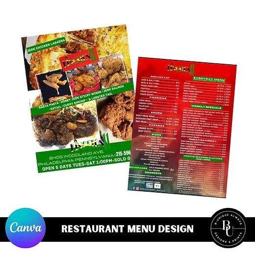 Menu Design