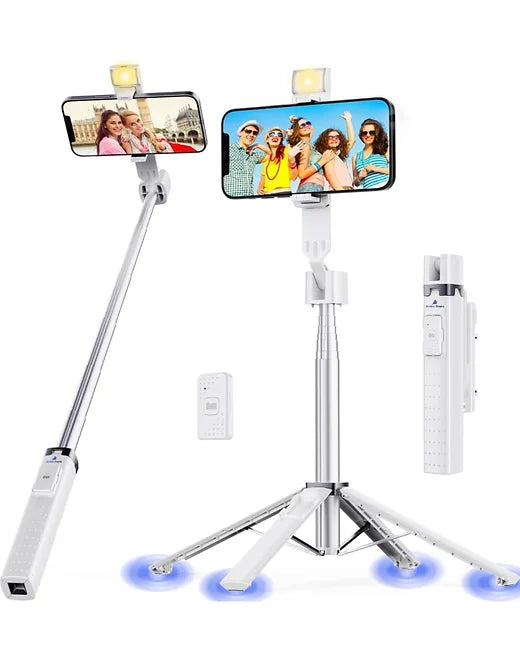 Tripod/Selfie Stick W/Light