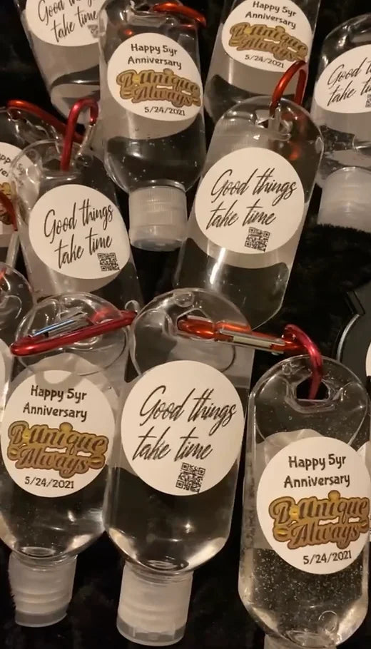 Custom Hand Sanitizer Keychains