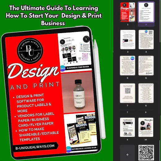 Design & Print E-Book