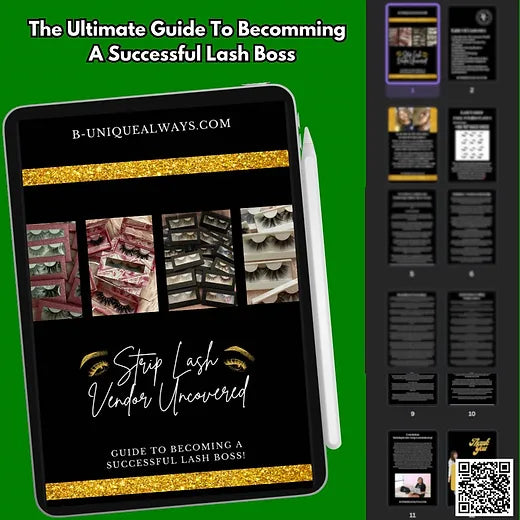 B-Unique Lash Vendor E-Book