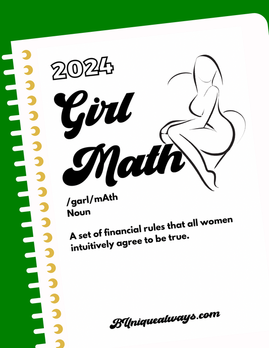 Girl Math Planner 2024 (Digital Version)