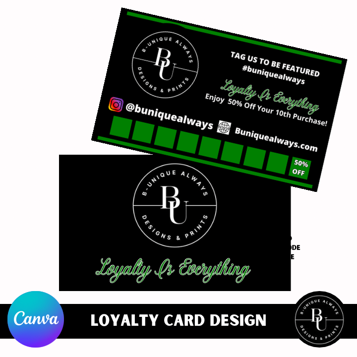 Customer Loyalty Card Design